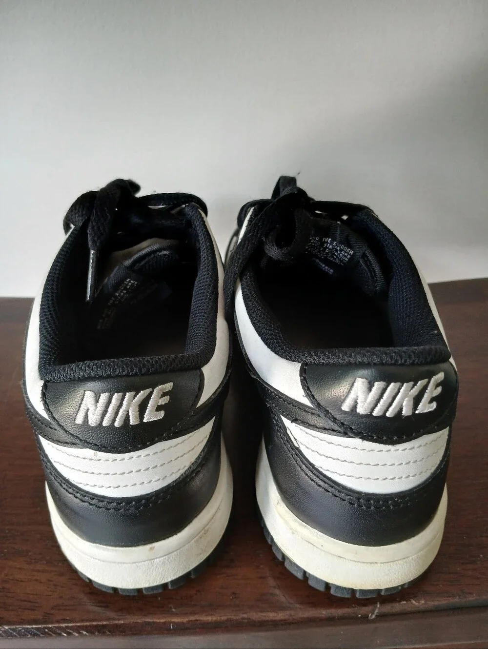 Nike Dunk Low Black White Panda CW1590-100 Youth Size 7Y